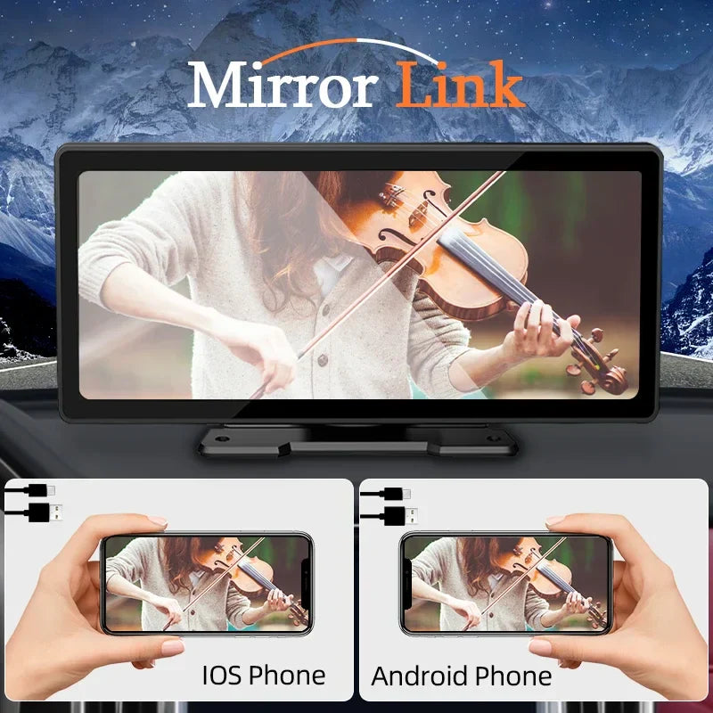Universal Wireless apple Carplay and Android Auto Car Screen